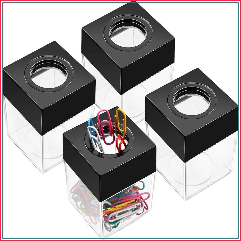 Paperclip Magnetic Set - Set di 4 dispenser magnetici per
