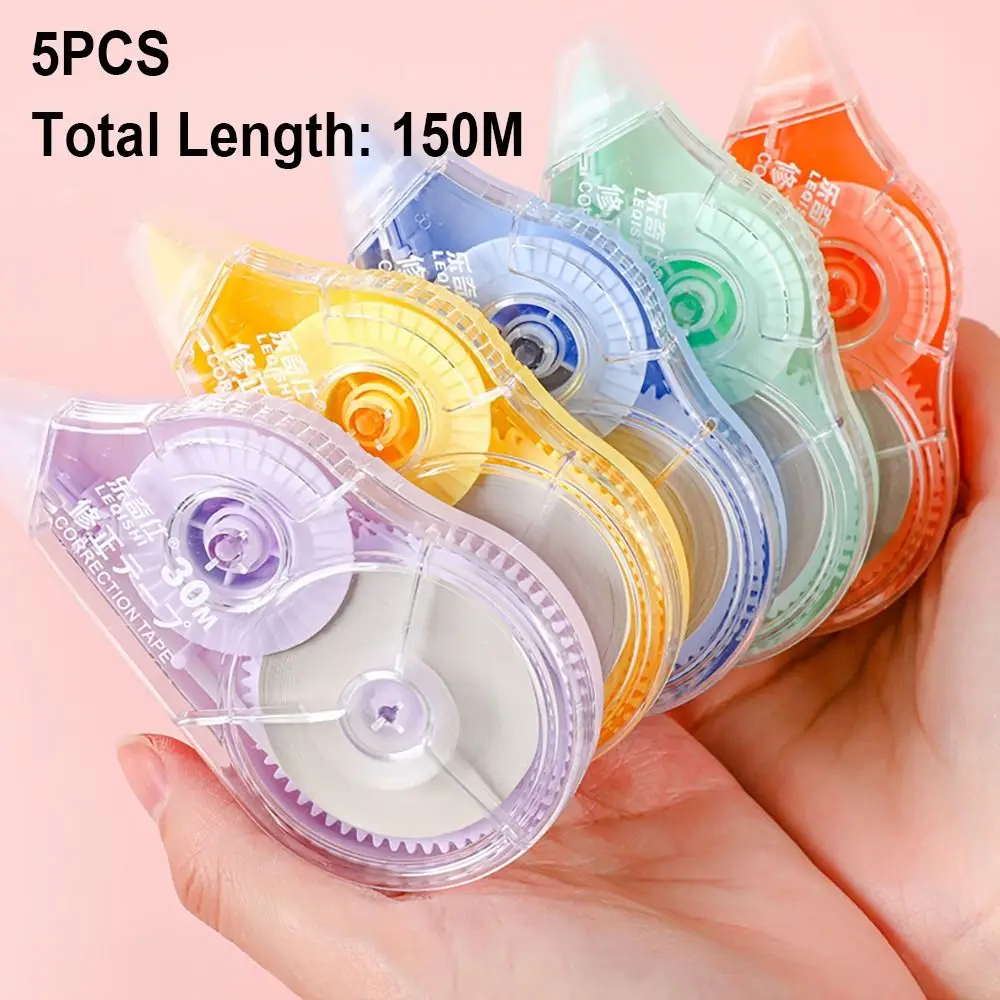 Correction Tape Roller - 5 pz/set Forniture Per Ufficio Nastro