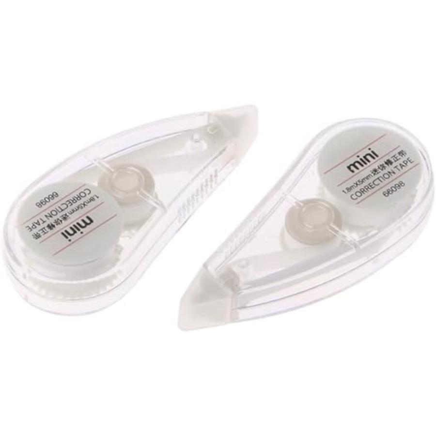 Correction Tape Roller - 2 Pezzi Nastro Correttore Bianco Carino,