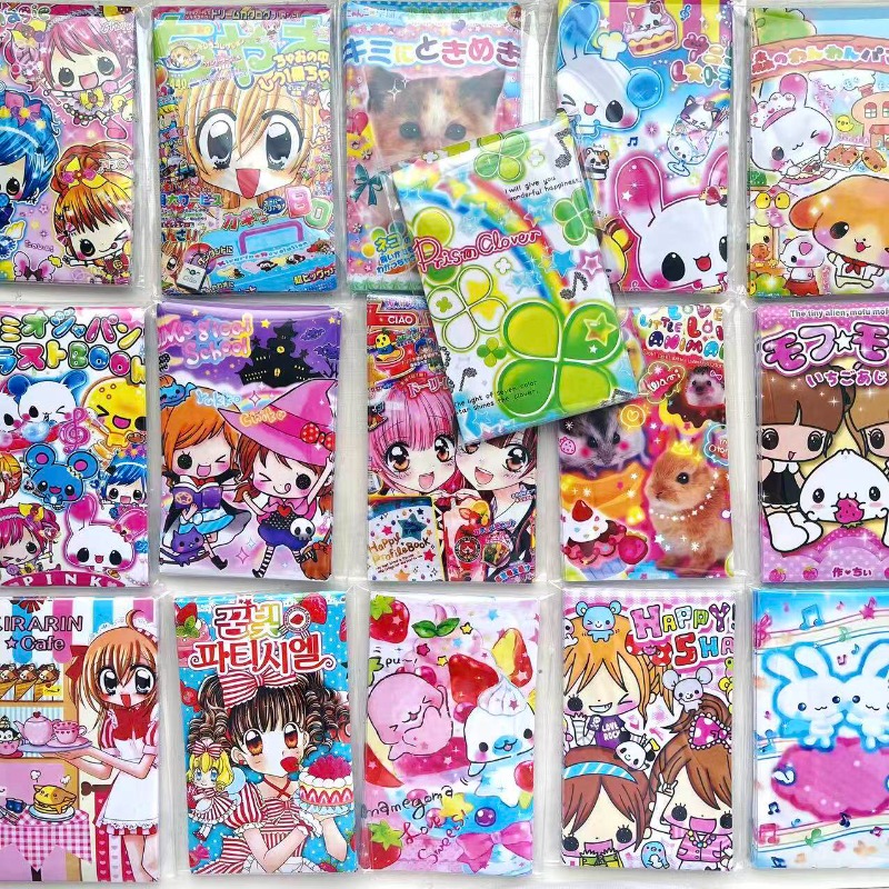 Memo Pad Sticky - 20 Pezzi/Confezione Adesivi Anime Retrò Heisei,
