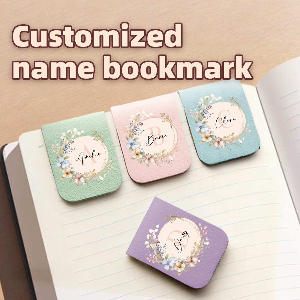 Bookmark Magnetic Clip - Segnalibro con nome da 1 pezzo