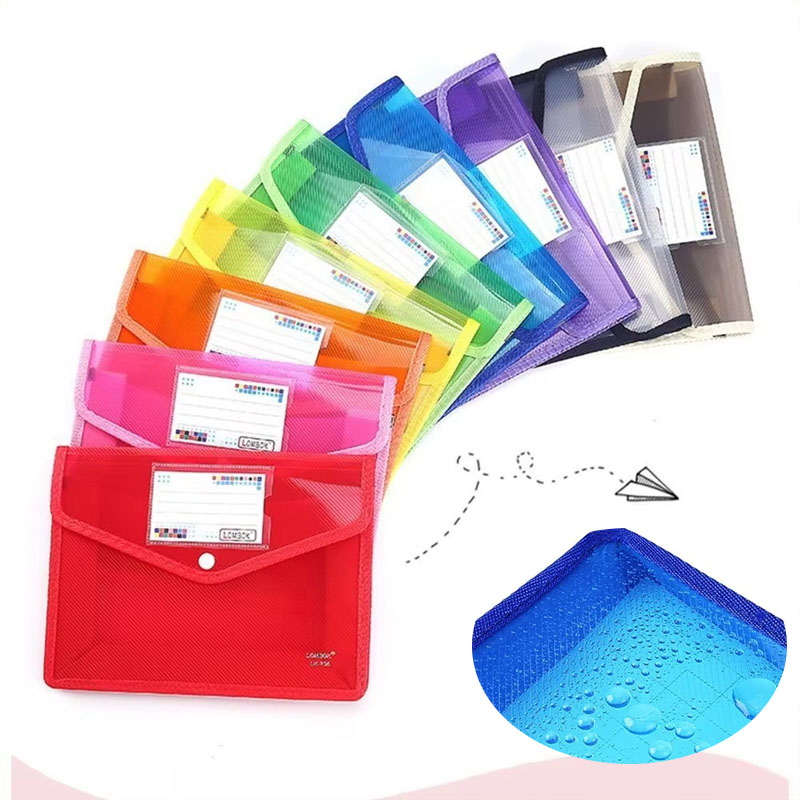 Office Stationery And Supply - 1-10 Pezzi Cartella Portadocumenti Impermeabile A4