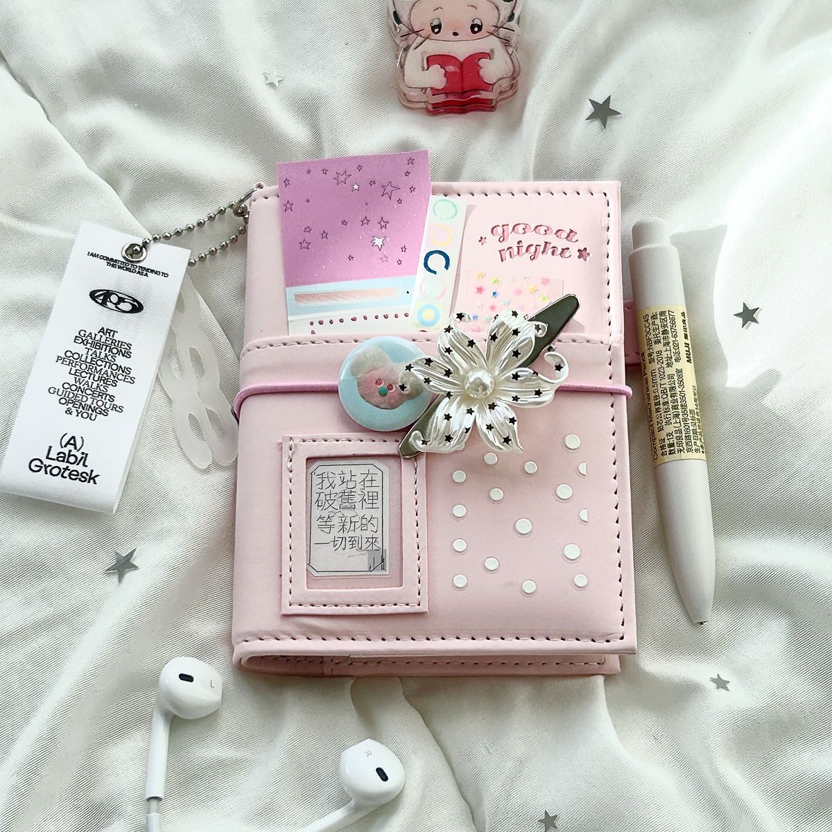 Journal Leather Hardcover - Diario portatile estetico in pelle PU