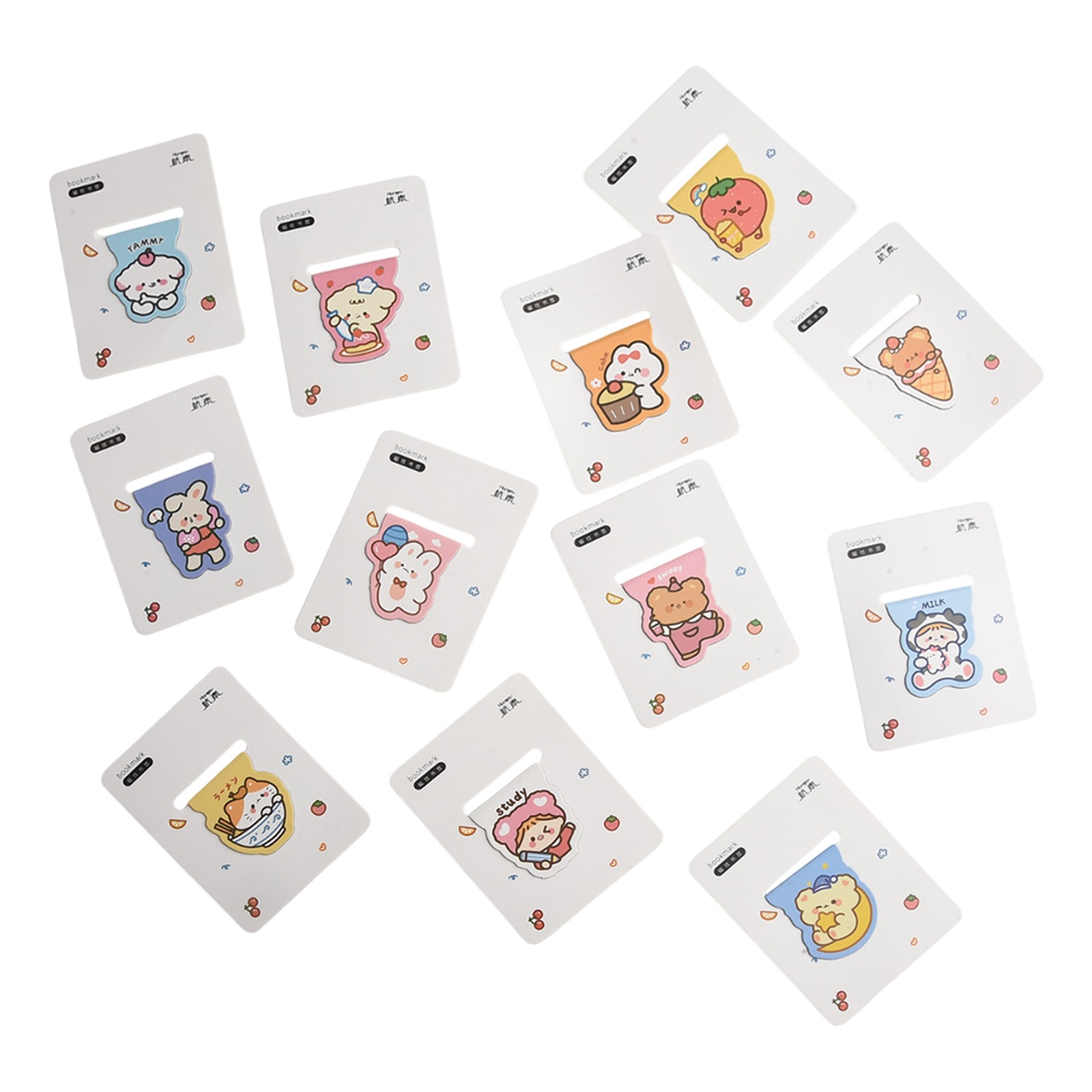 Paperclip Magnetic Set - Clip per Organizzare Documenti per Lettura,