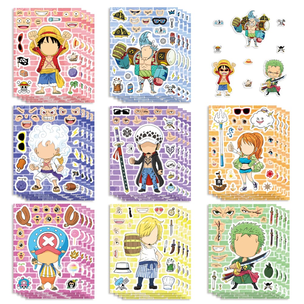 Memo Pad Sticky - 8/16/24 Fogli di Adesivi Puzzle per