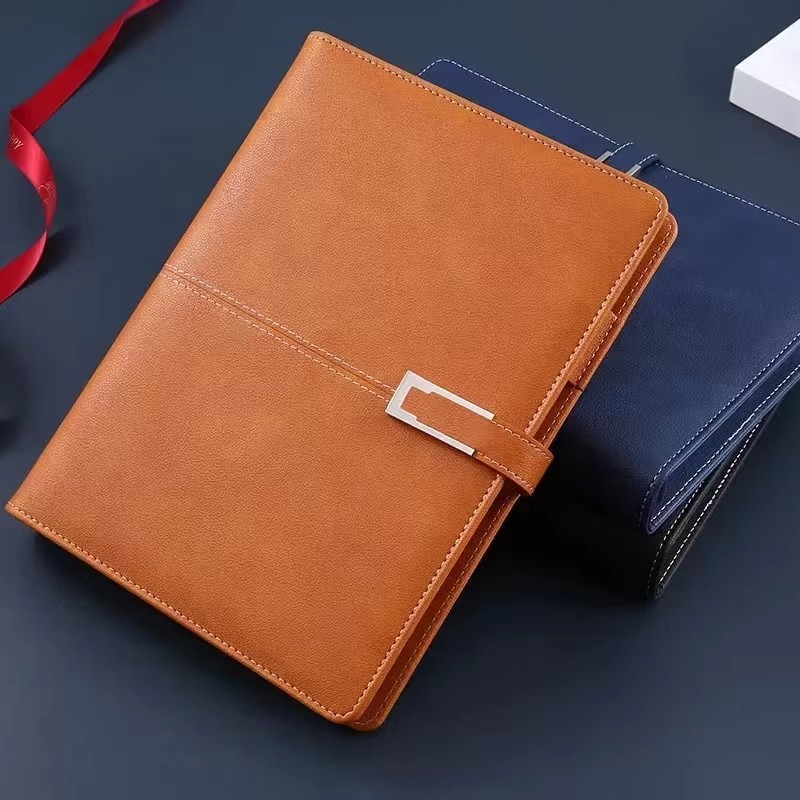 Journal Leather Hardcover - Diario in pelle A5 con copertina