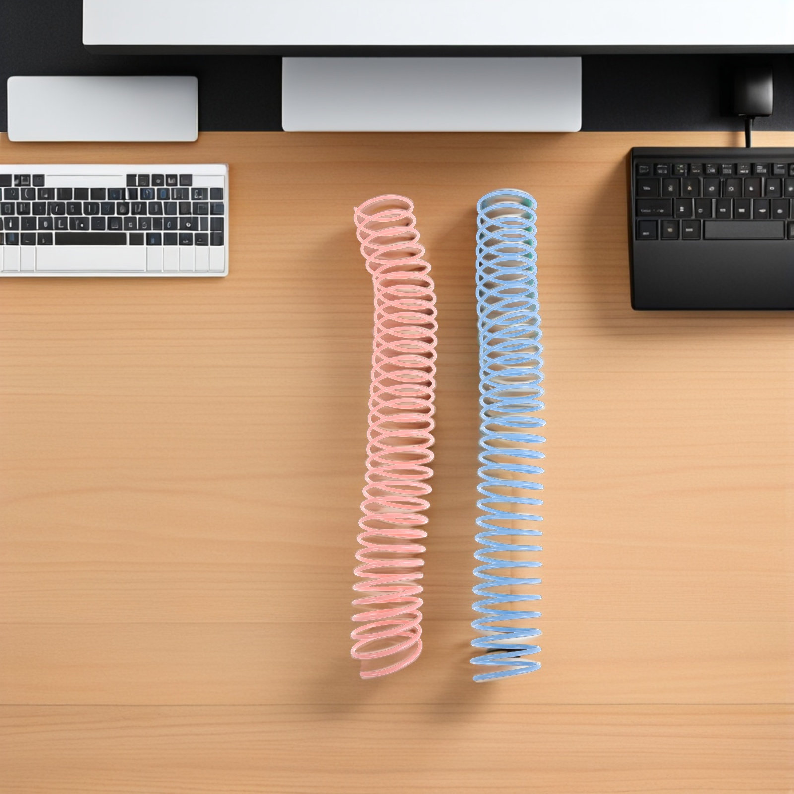 Binding Comb Plastic - 8 pezzi di spirali in plastica