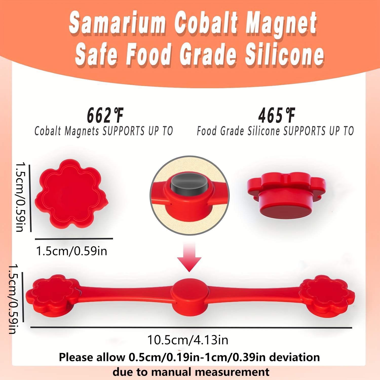 Fibbia in silicone con magnete - Paperclip Magnetic Set recensione e prezzo
