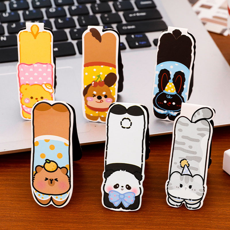 Set di 6 Segnalibri Magnetici  - Bookmark Magnetic Clip recensione e prezzo