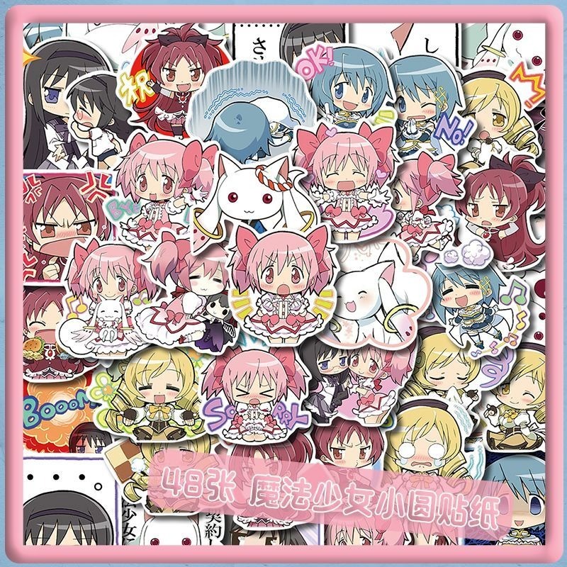 48 Adesivi Cartoon Puella Magi - Memo Pad Sticky recensione e prezzo