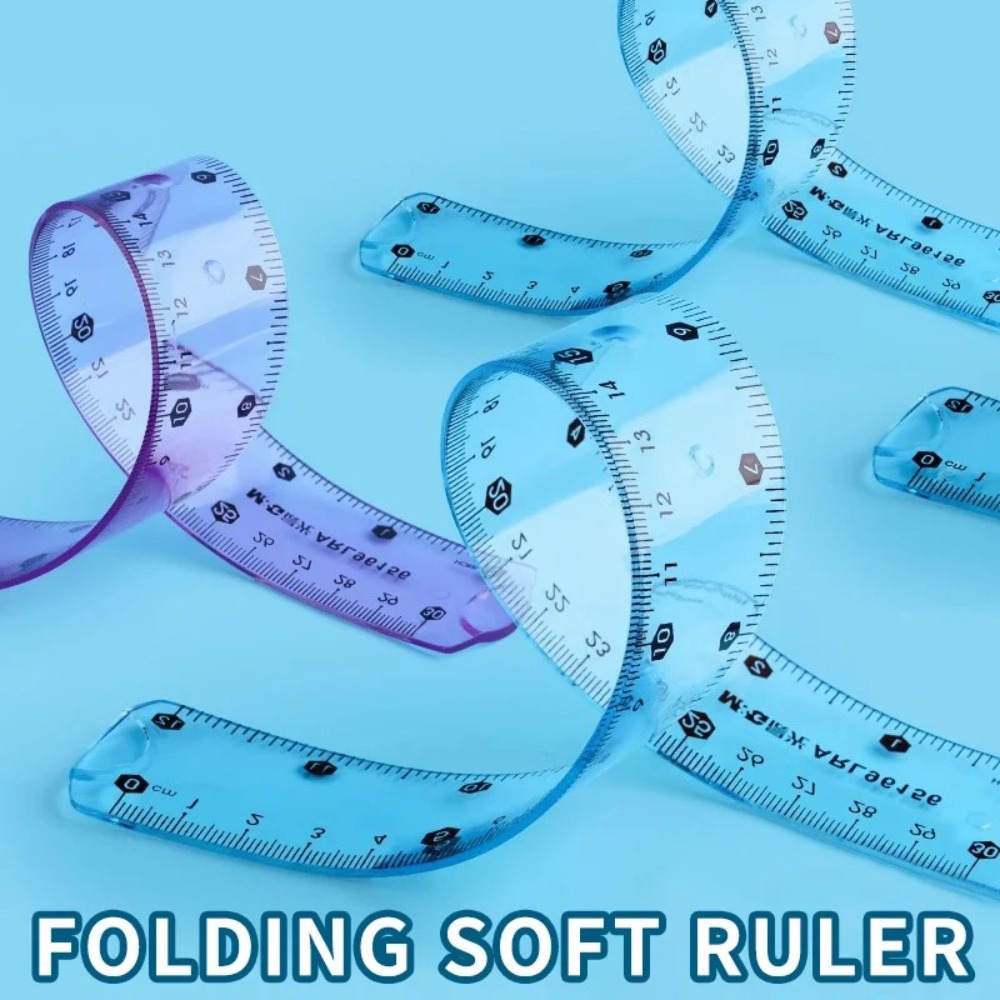 1/3 pezzi di righello morbido  - Ruler Set Transparent recensione e prezzo