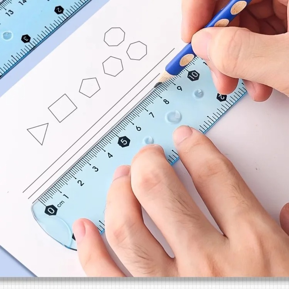 1/3 pezzi di righello morbido  - Ruler Set Transparent recensione e prezzo