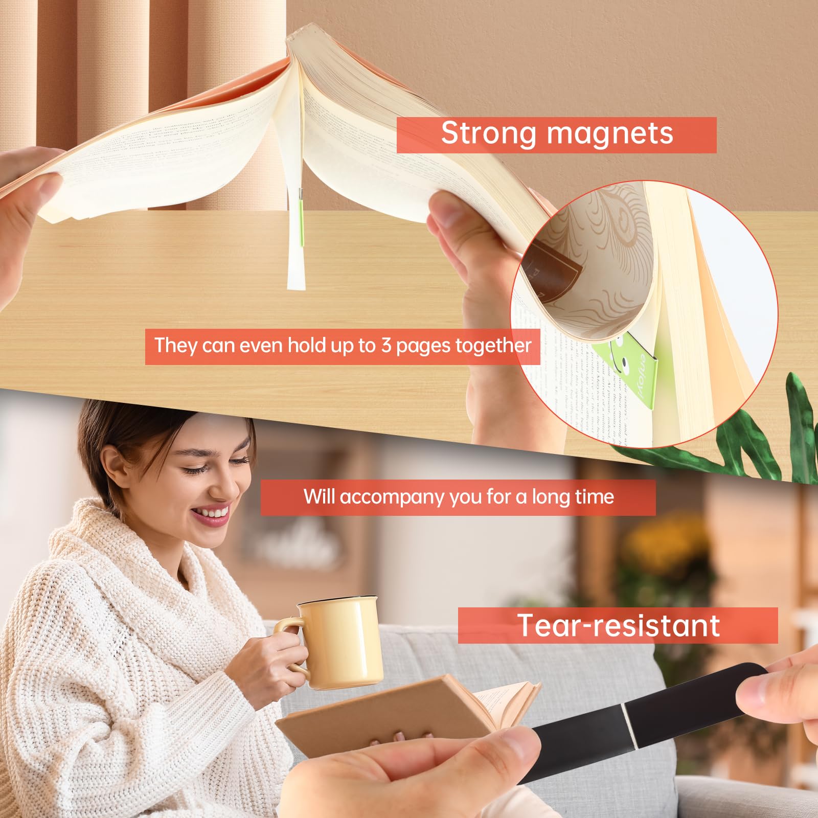 Segnalibri magnetici da 18 pez - Bookmark Magnetic Clip recensione e prezzo