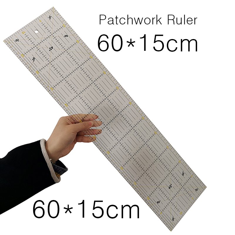 1 pz 60x15x0.3 cm acrilico pat - Ruler Set Transparent recensione e prezzo
