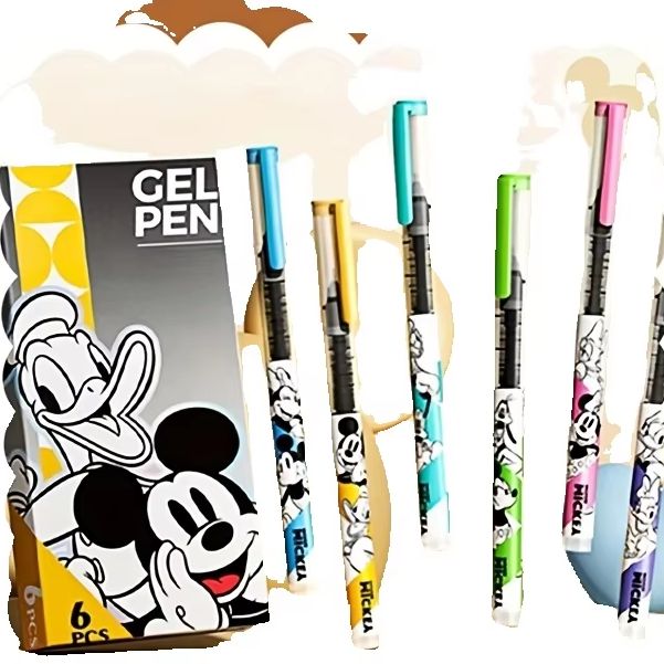 6 penne neutre retrattili Disn - Stationery Supplier recensione e prezzo