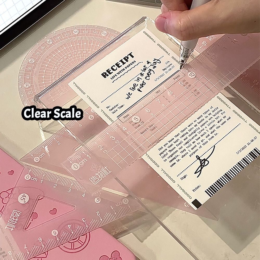 4 pz/set Multifunzionale 15/20 - Ruler Set Transparent recensione e prezzo