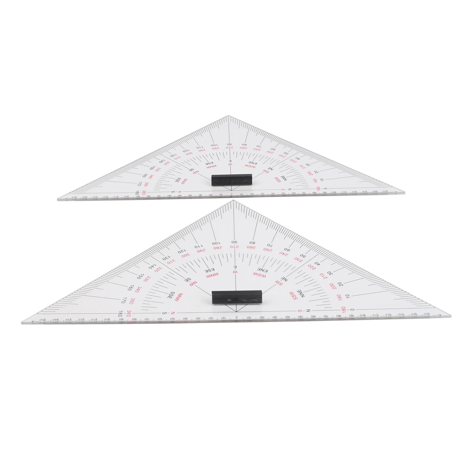 Set di righelli triangolari tr - Ruler Set Transparent recensione e prezzo
