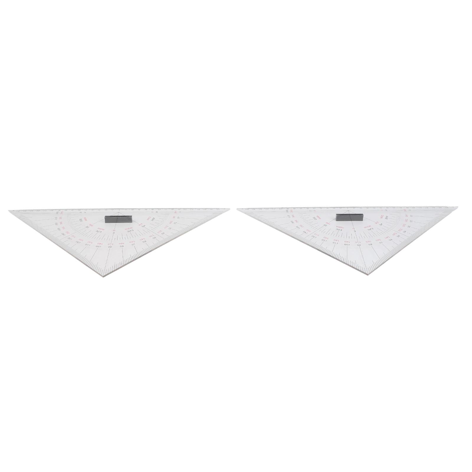 Set di righelli triangolari tr - Ruler Set Transparent recensione e prezzo