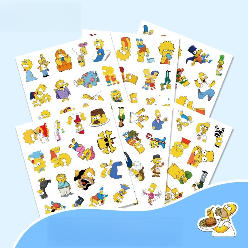 The Simpsons Homer Marge Bart  - Memo Pad Sticky recensione e prezzo