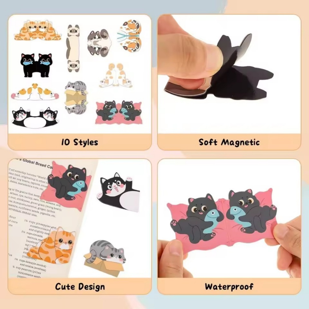 Set di 3 Segnalibri Magnetici  - Bookmark Magnetic Clip recensione e prezzo